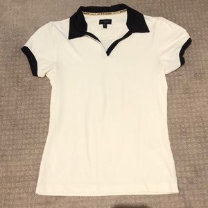 burberry golf shirt womens